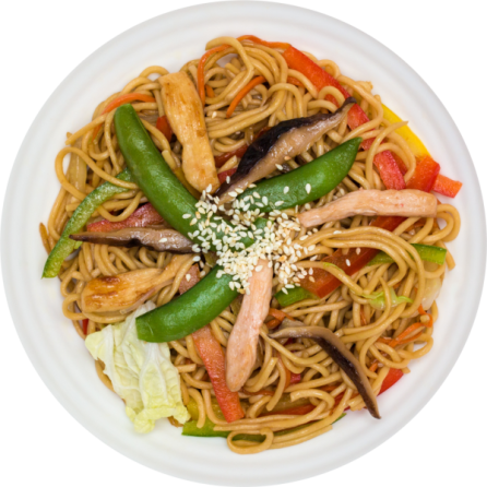 Сомен з куркою та соєвим со�...