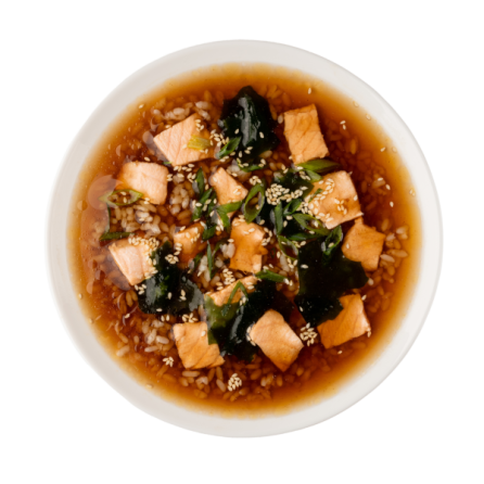 Суп з лососем (склад: лосось...