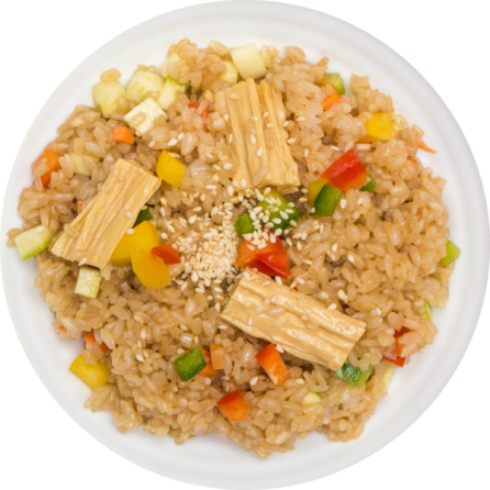 Рис з овочевим міксом