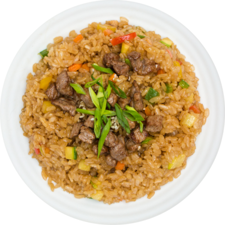 Рис з телятиною