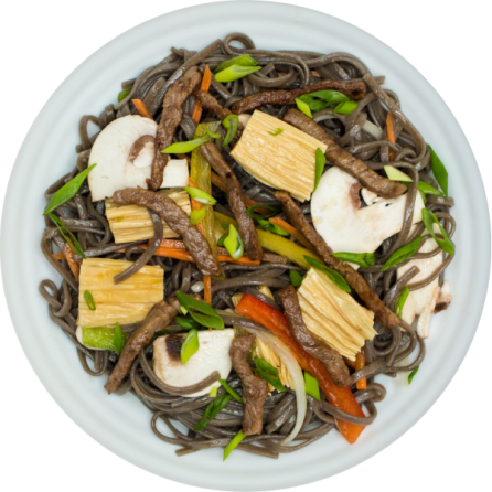 Гречана локшина з телятино�...