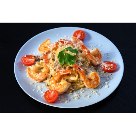 Удон з креветками (склад: ло...